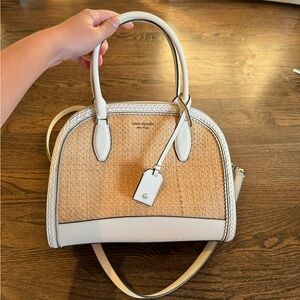 Kate Spade Raffia White Purse